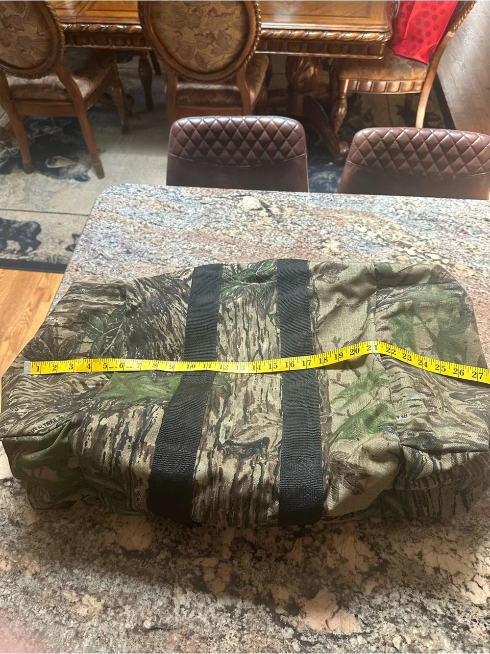 Hunting Camo Duffel Bag - Green Camo
